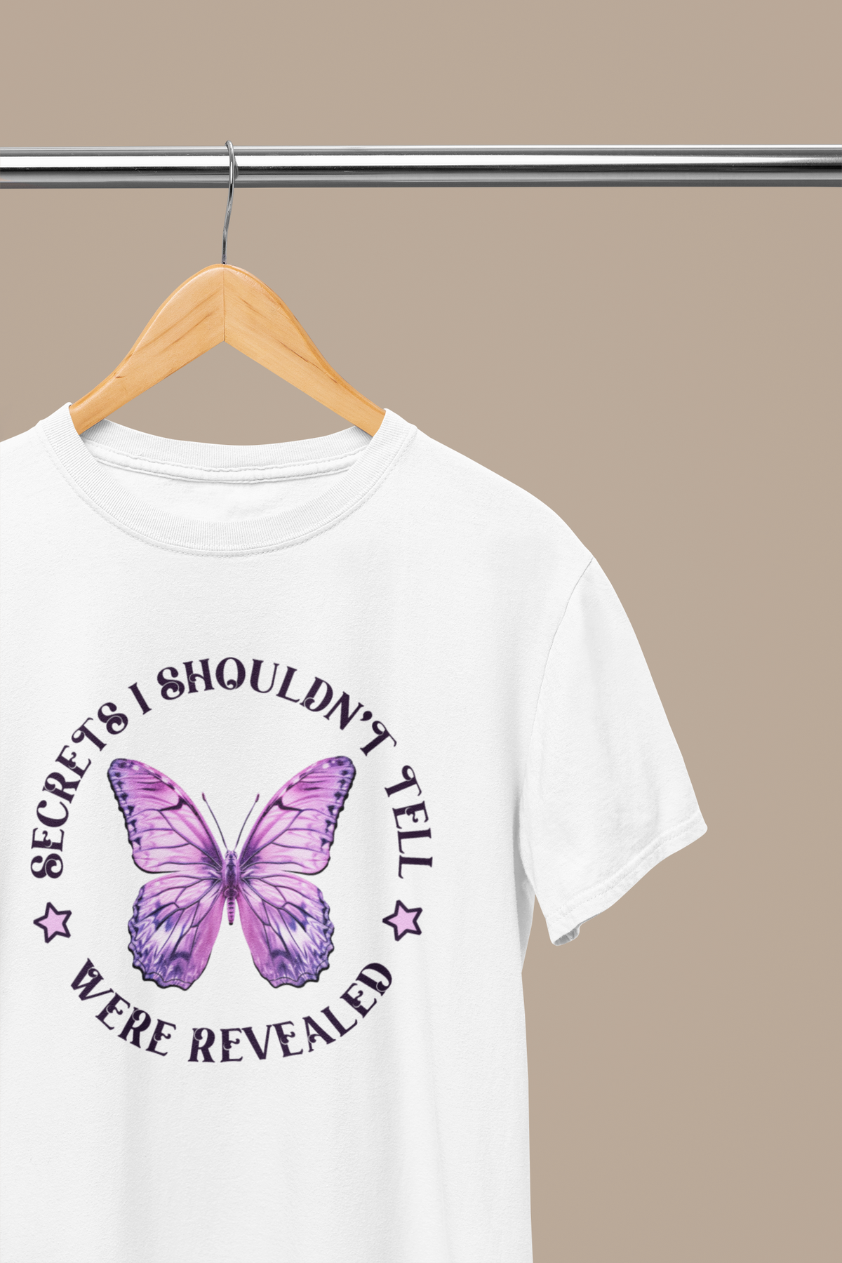 Women's Half Sleeve T-Shirt - Secrets Are Revealed