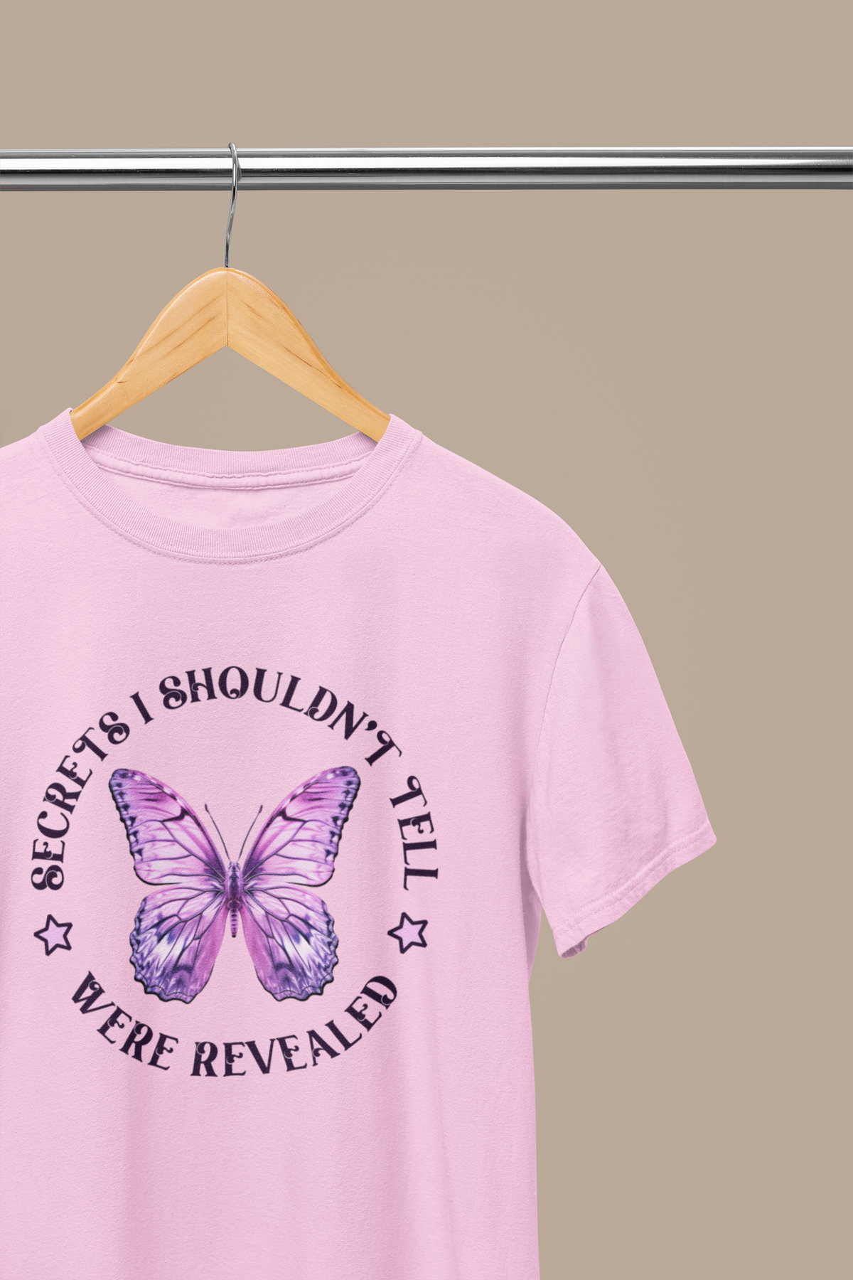 Women's Half Sleeve T-Shirt - Secrets Are Revealed