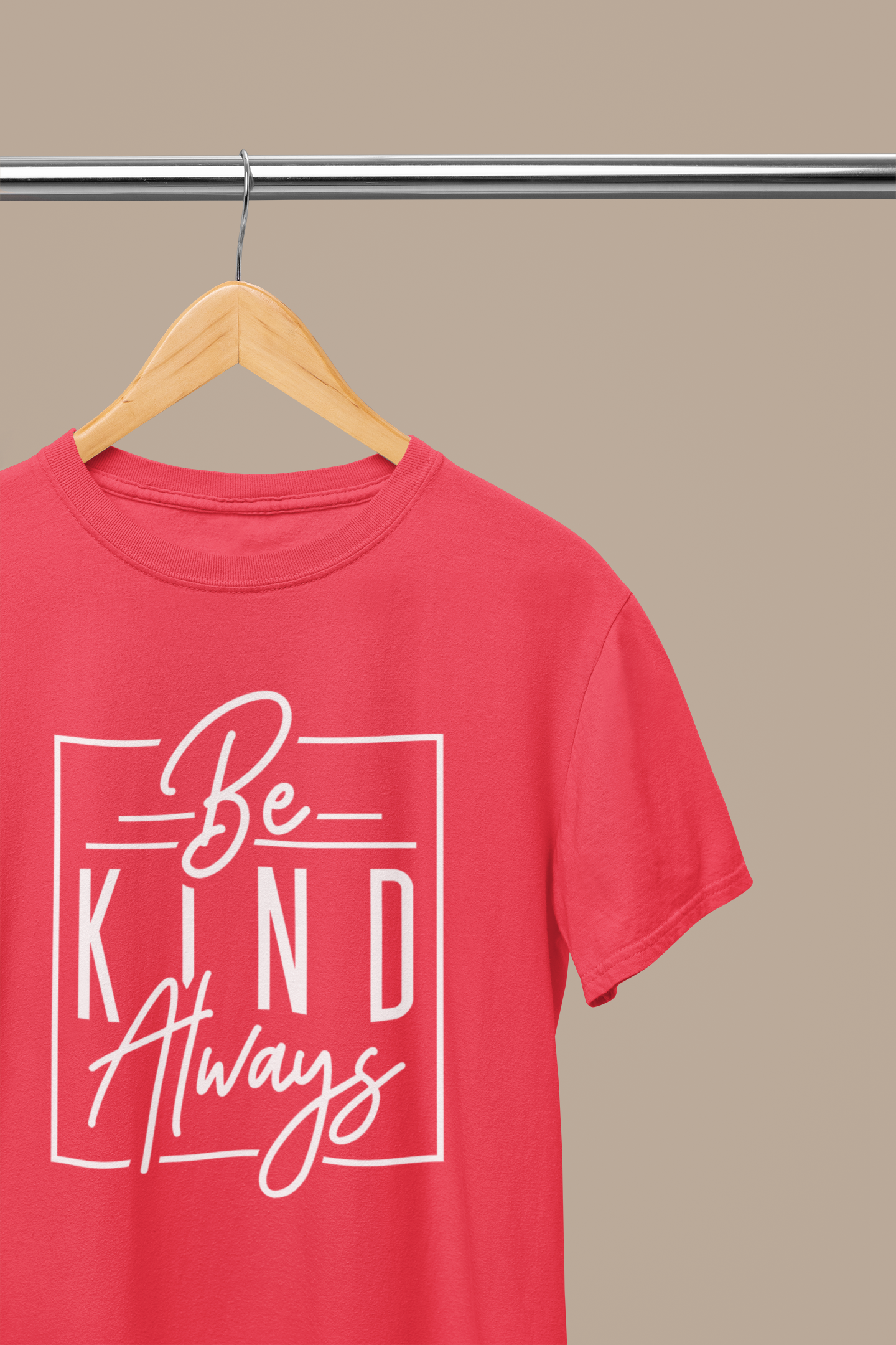Women's Half Sleeve T-Shirt - Be Kind Always