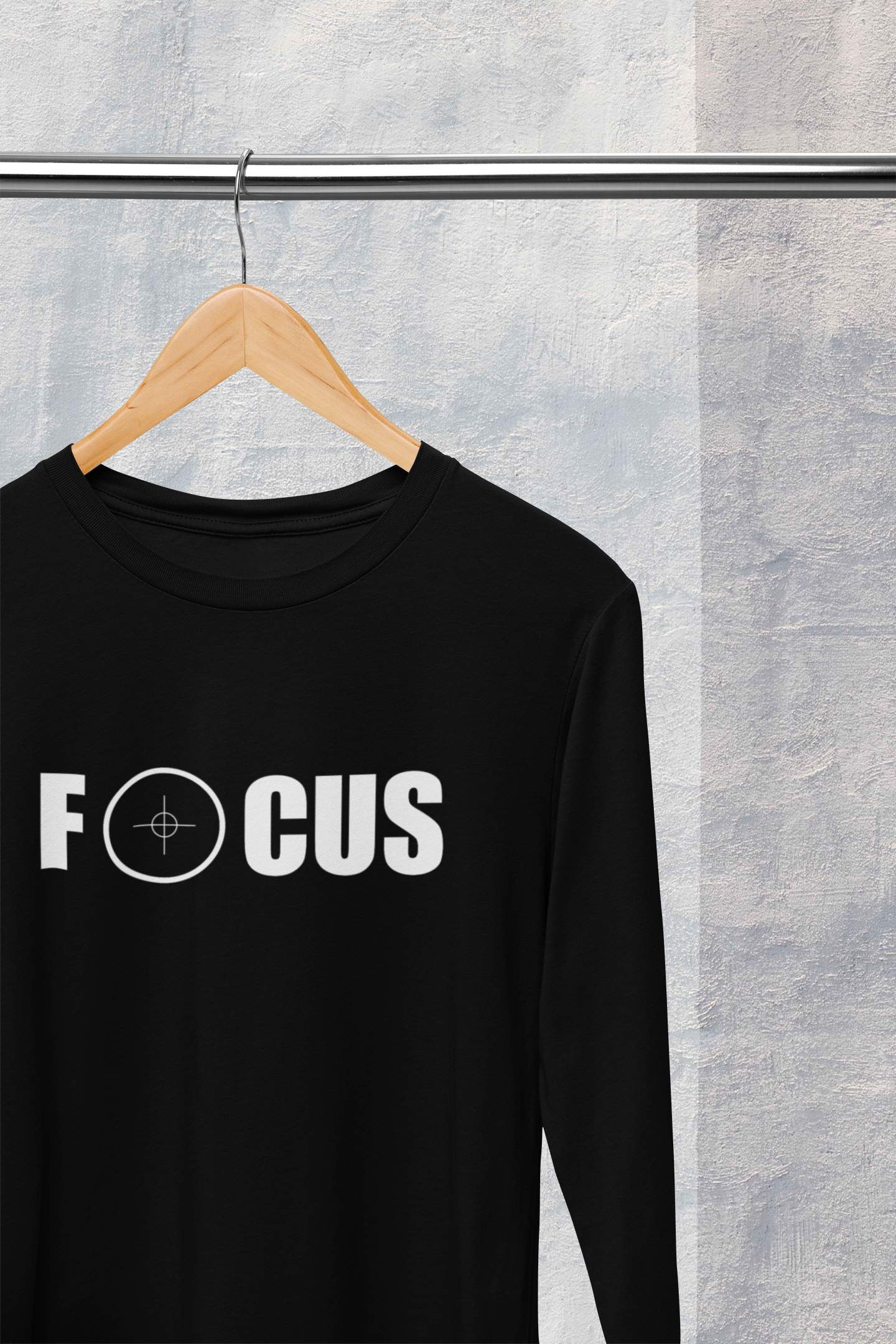 Men's Full Sleeve T-Shirt - Focus