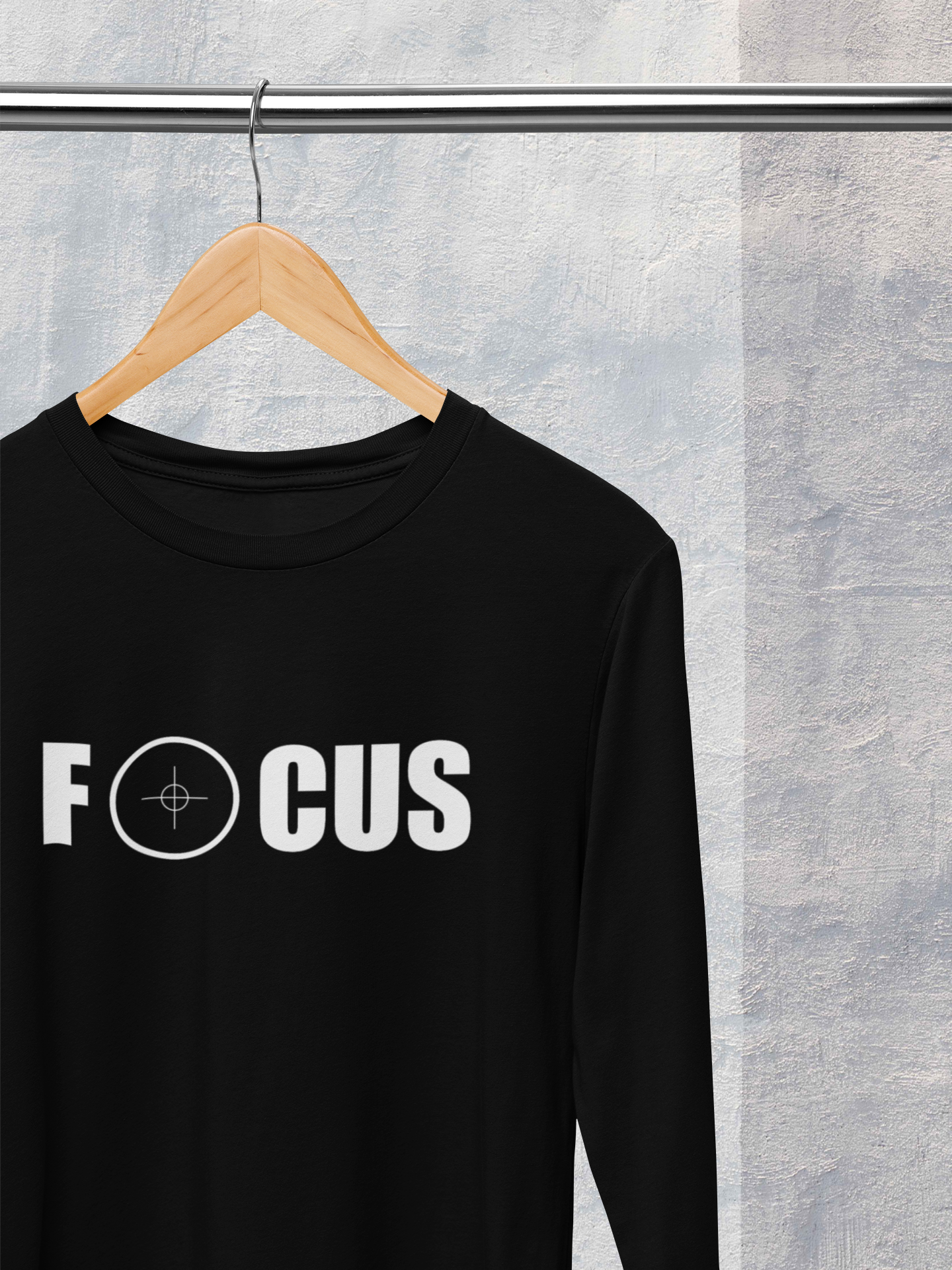 Men's Full Sleeve T-Shirt - Focus