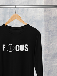 Men's Full Sleeve T-Shirt - Focus