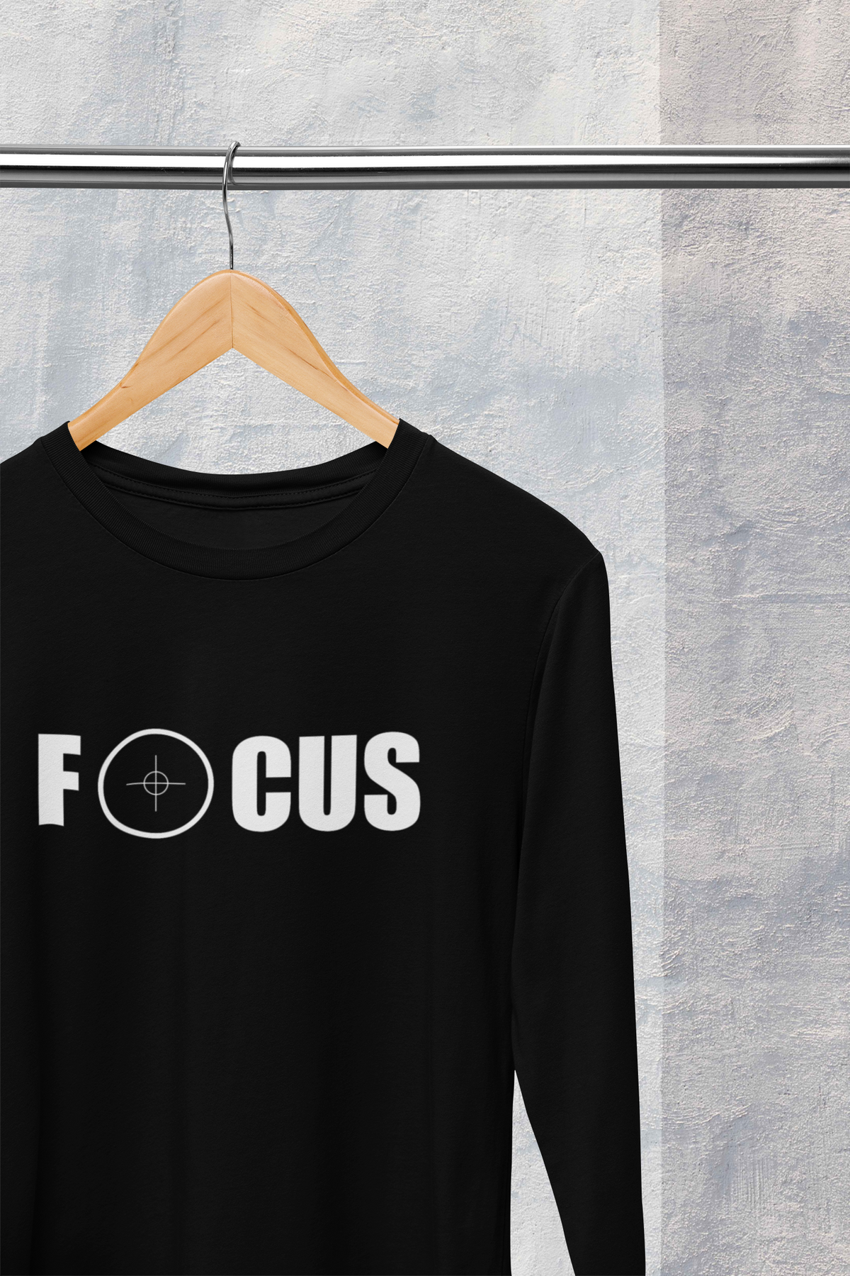 Men's Full Sleeve T-Shirt - Focus