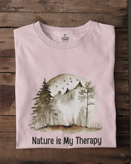 Nature is My Therapy | Unisex Adventure T-Shirt
