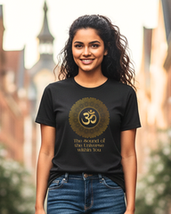Om the Sound of the Universe within You | Unisex Yoga T-Shirt