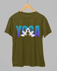 Padmasana Yoga T-Shirt - Cotton Canvas