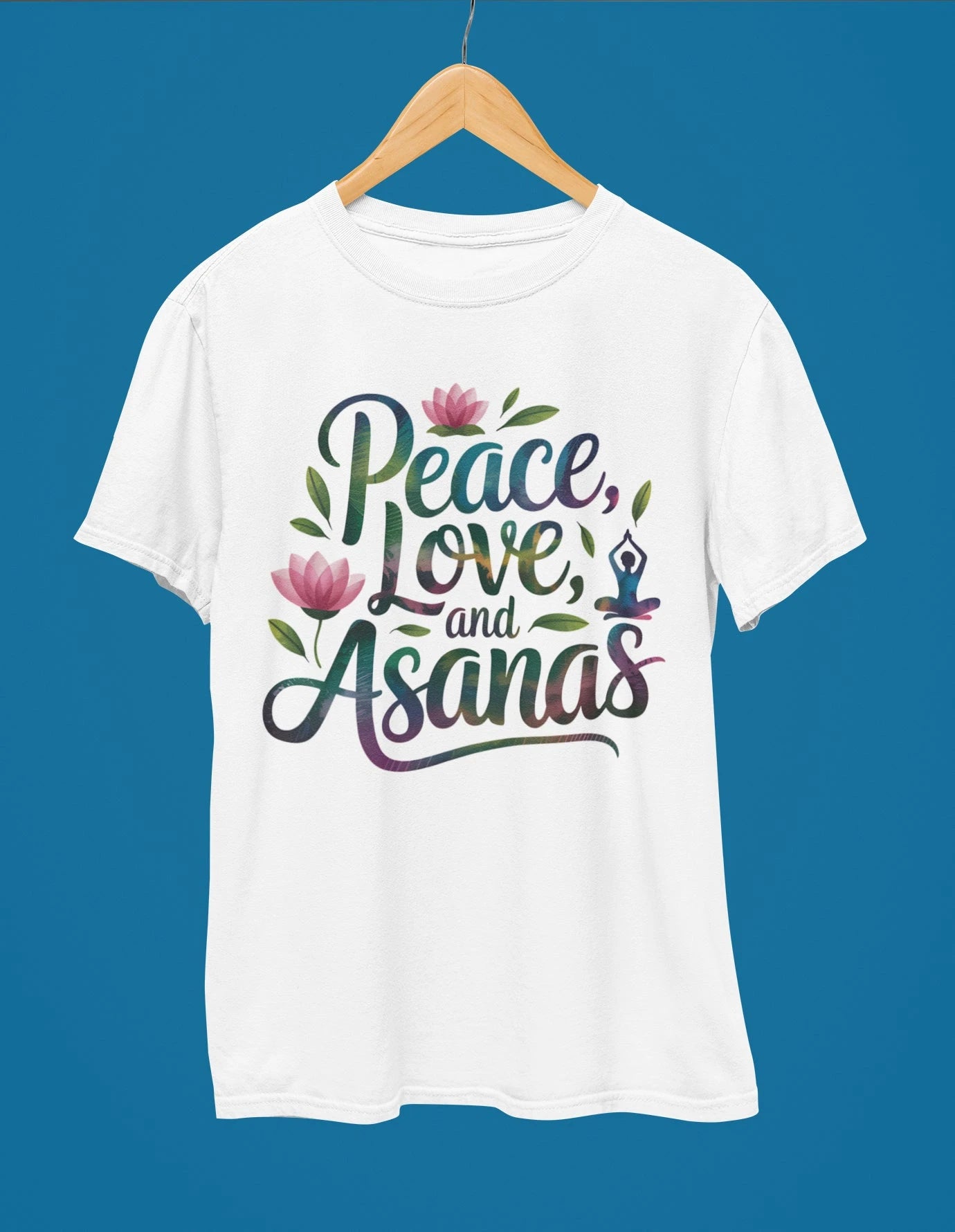 Peace Love and Asana Yoga T-Shirt