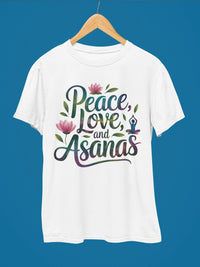 Peace Love and Asana Yoga T-Shirt