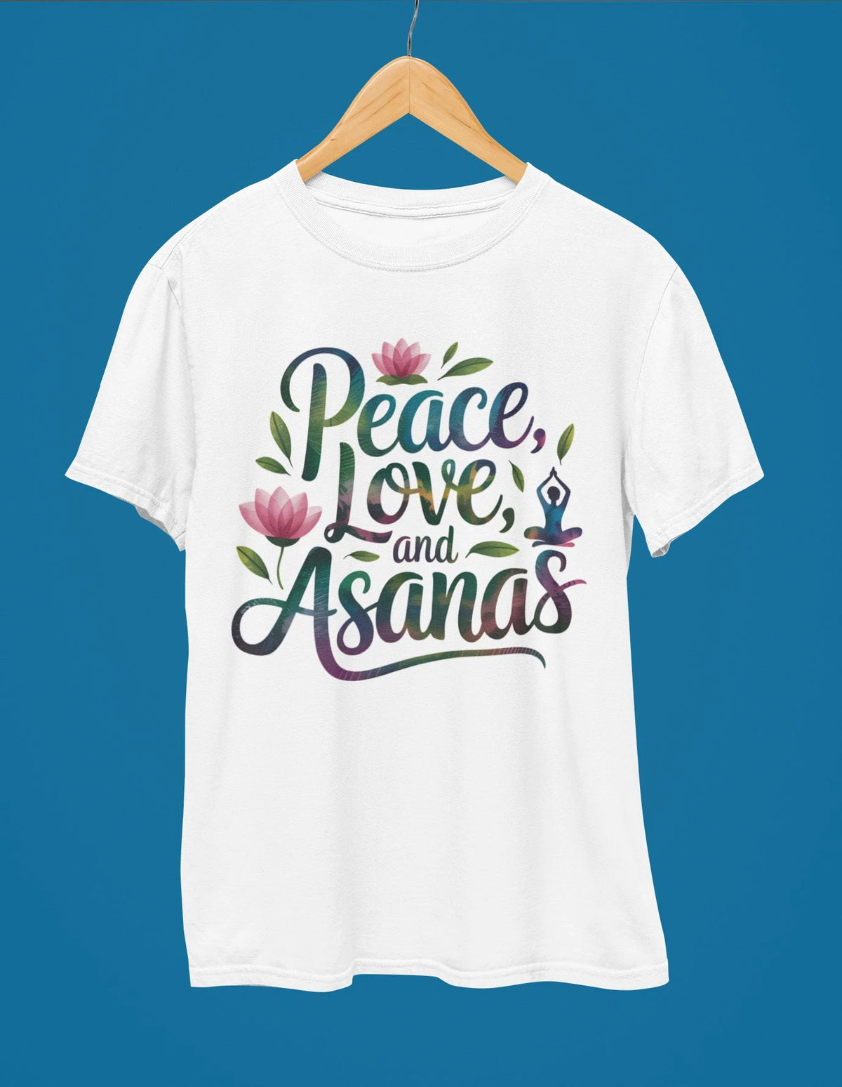 Peace Love and Asana Yoga T-Shirt