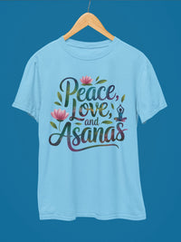 Peace Love and Asana Yoga T-Shirt
