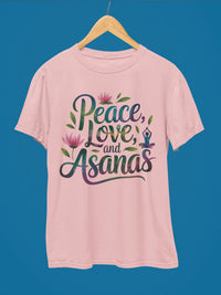 Peace Love and Asana Yoga T-Shirt
