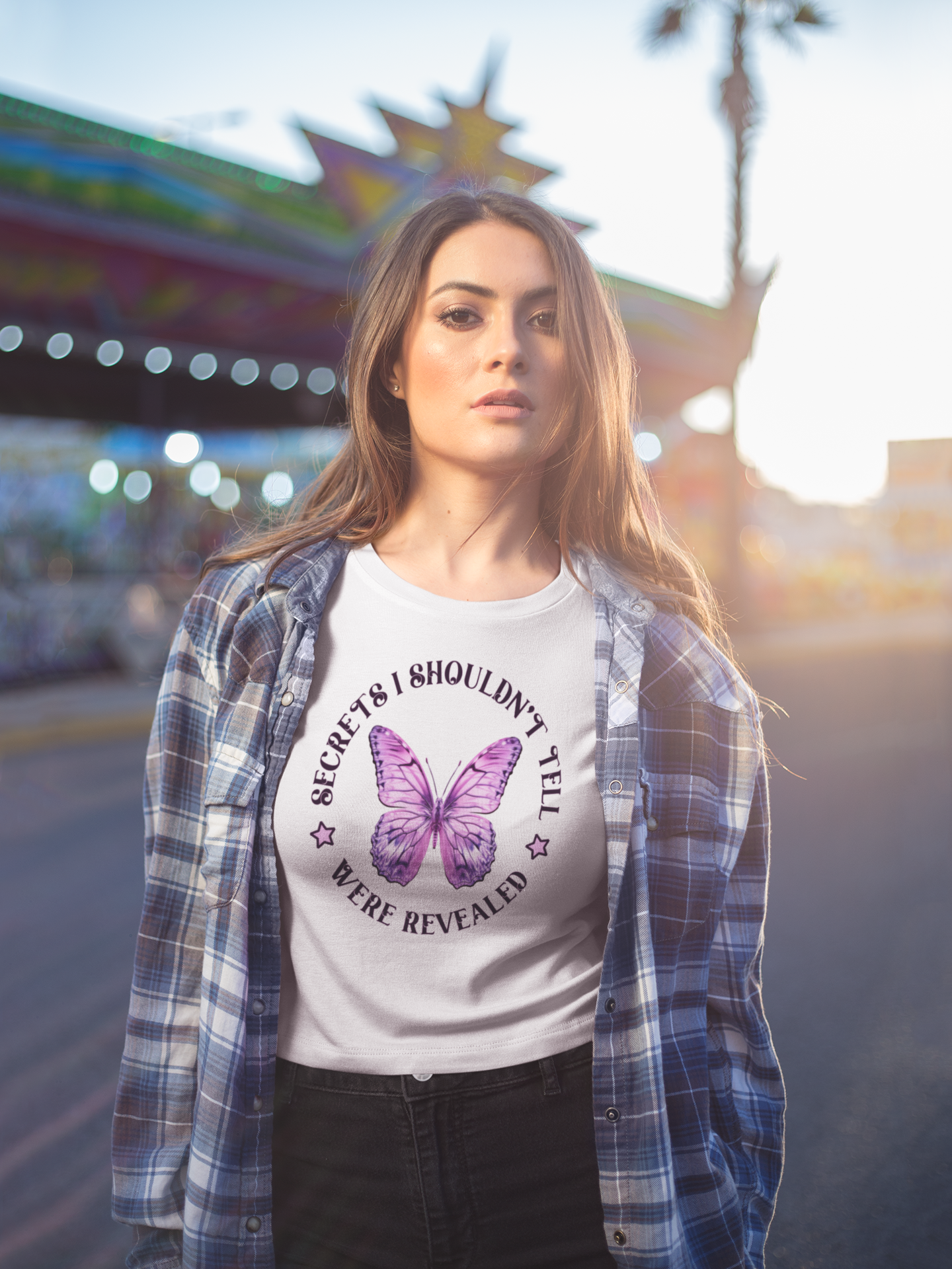 Women's Half Sleeve T-Shirt - Secrets Are Revealed