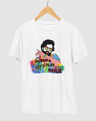 Pushpa Let's Play Holi | Unisex Holi T-Shirt
