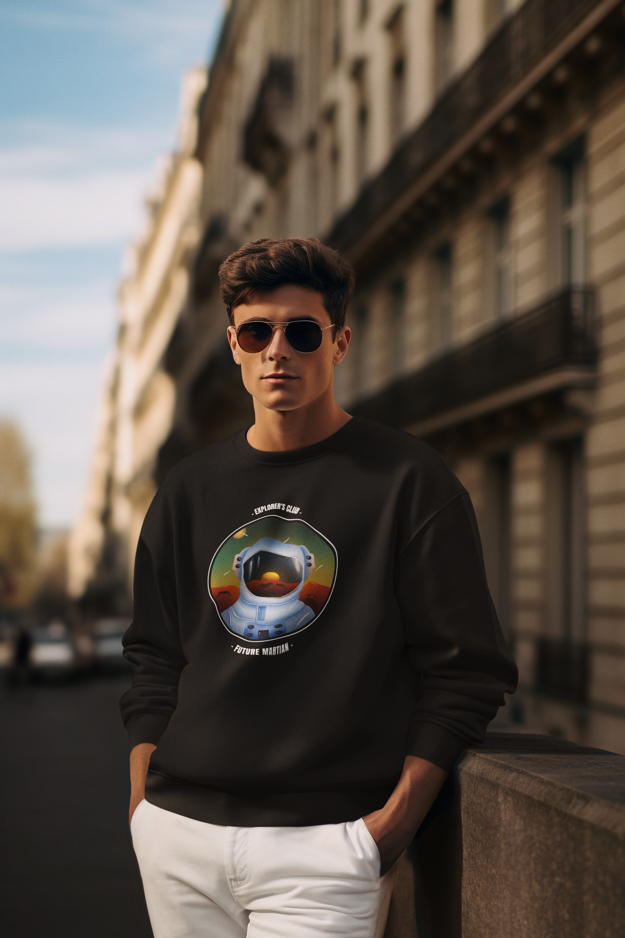 Unisex Sweatshirt - Future Martian