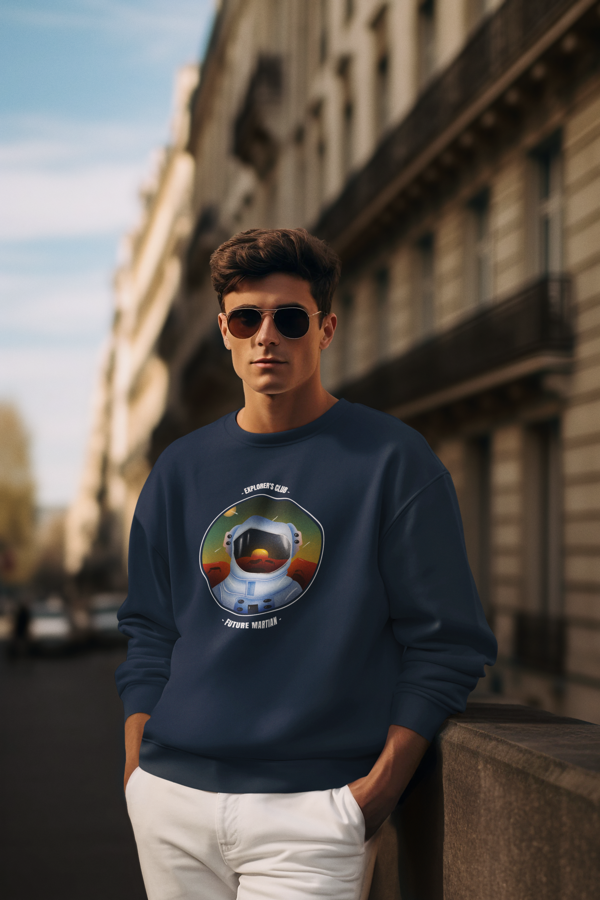 Unisex Sweatshirt - Future Martian
