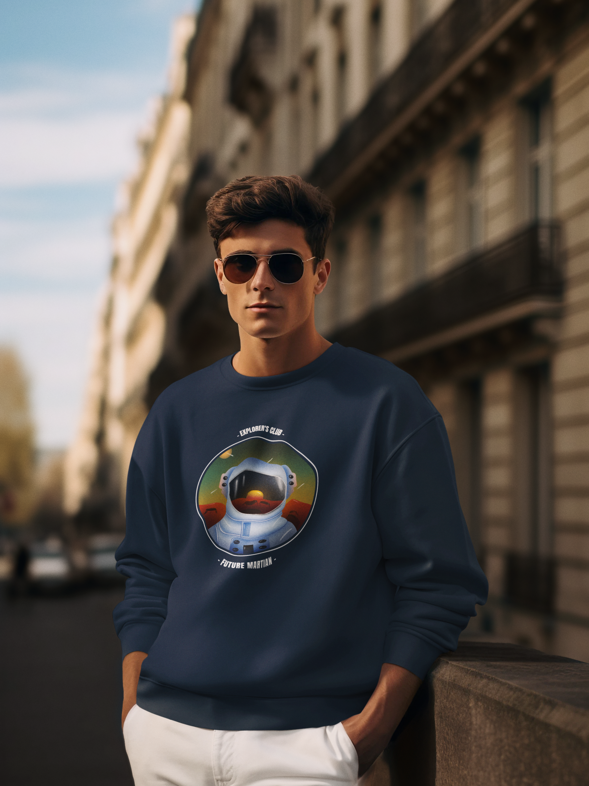 Unisex Sweatshirt - Future Martian