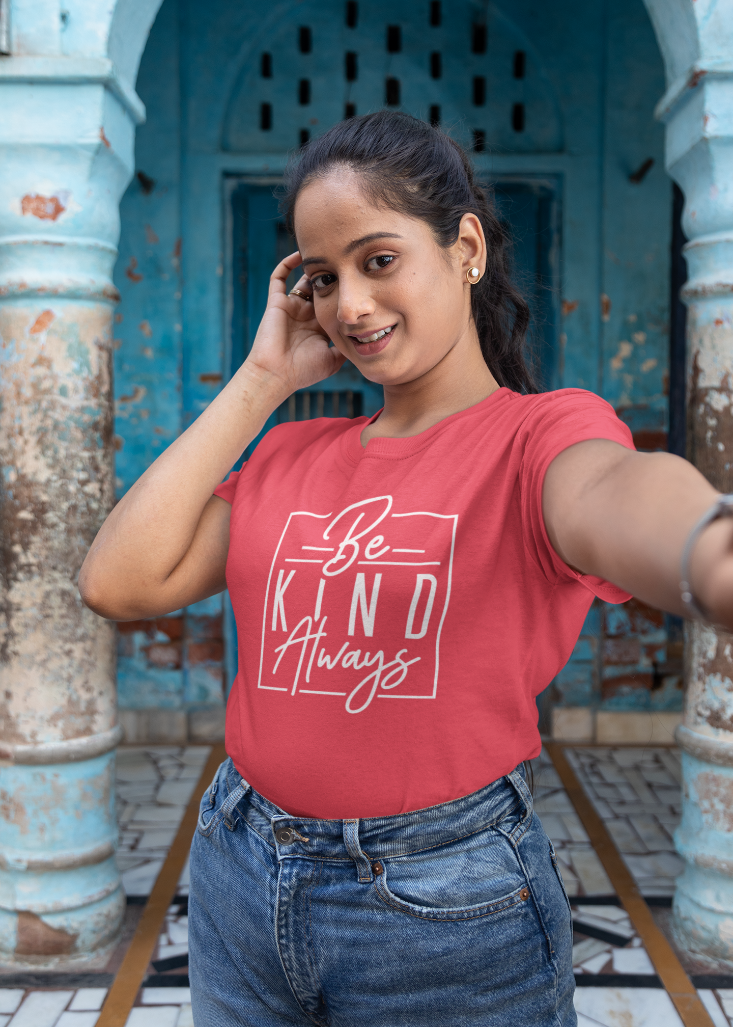 Women's Half Sleeve T-Shirt - Be Kind Always