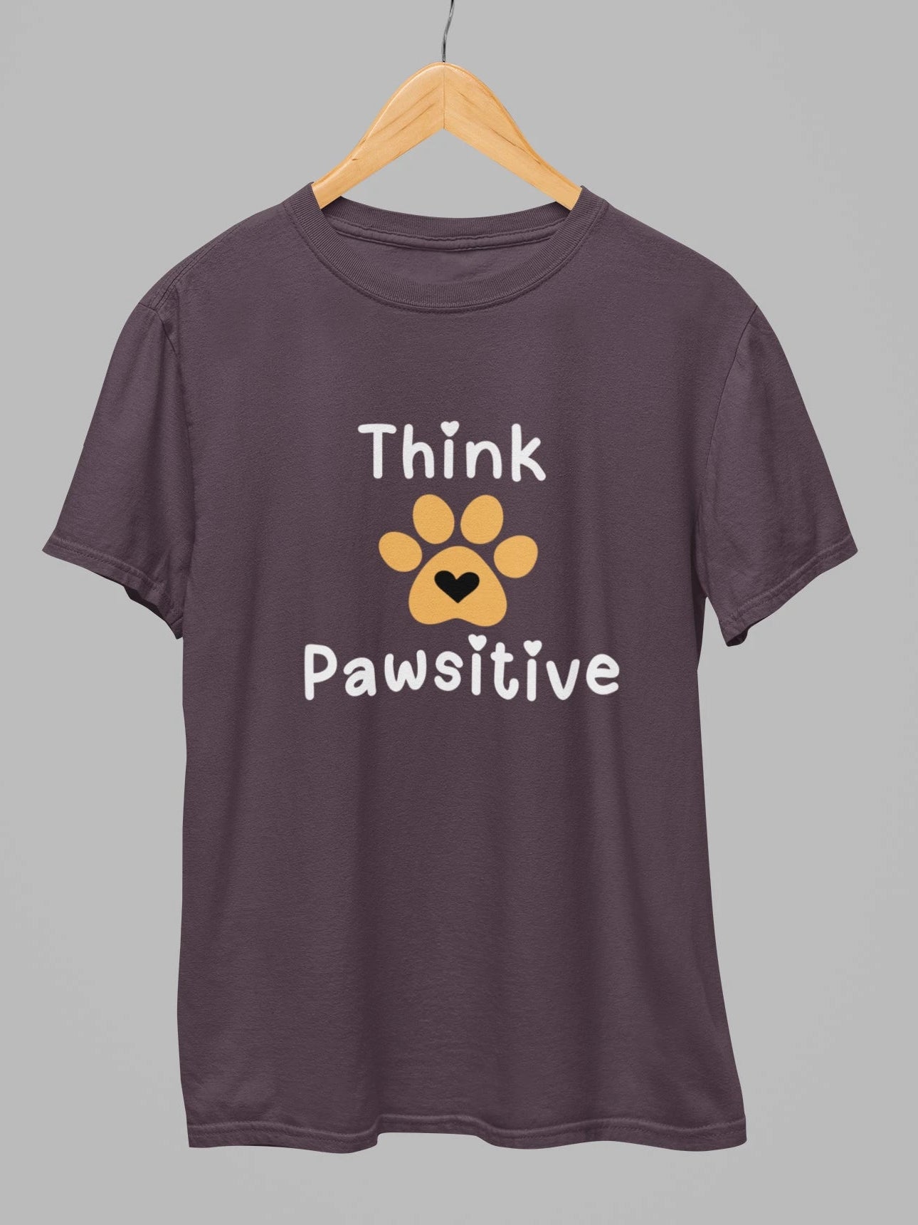 Think Pawsitive Pet Lover's T-Shirt
