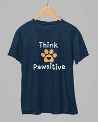 Think Pawsitive Pet Lover's T-Shirt - Cotton Canvas