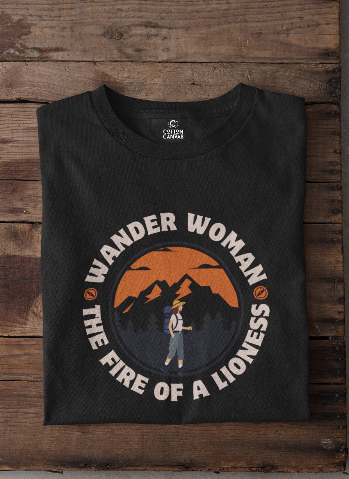 Wander Women the Fire of a Lioness T-Shirt